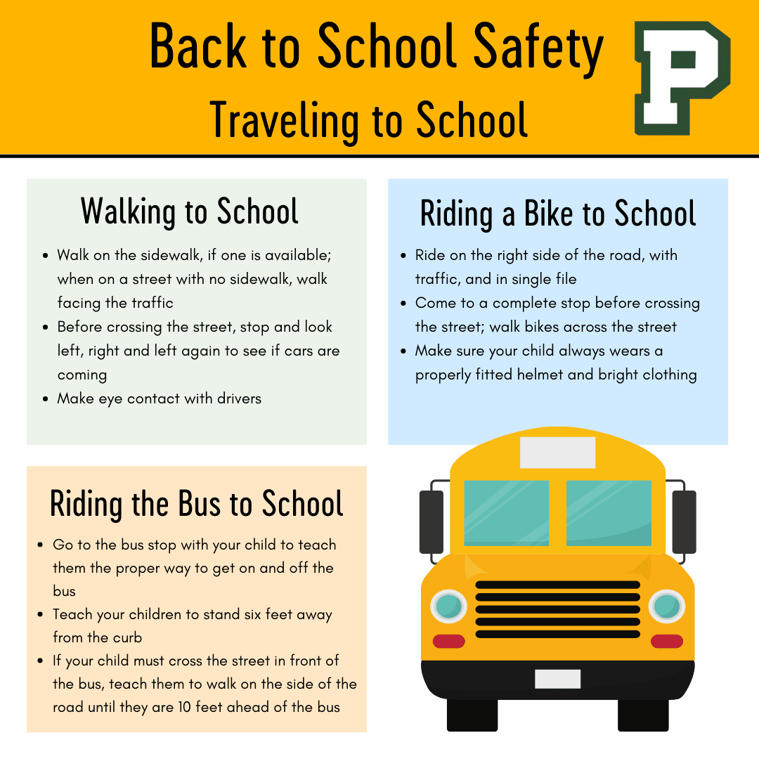 Groveland, Merrimac & West Newbury Police and Fire Departments Offer Back to School Safety Tips 