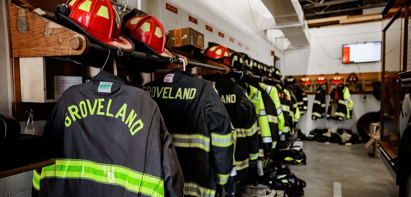 Groveland, MA Fire Department Gear