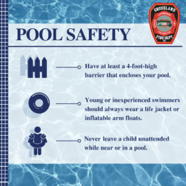 Groveland Fire Department Reminds Residents of Pool Safety Precautions