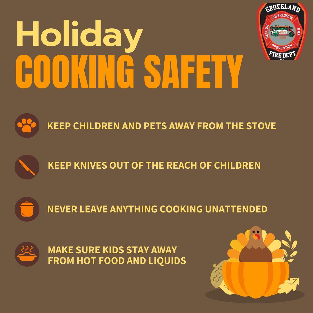 Holiday Cooking Safety 2022 Groveland 