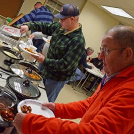 *PHOTOS* Groveland Fire Department Welcomes Retired and Former Firefighters to Holiday Pot Luck Dinner