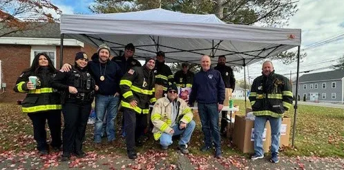 Groveland Police and Fire Host Successful Food and Sock Drive, Thank Community Members